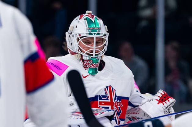 ZURICH, SWITZERLAND - MAY 19: Ben Bowns (Great Britain, 33) during the Preliminary Round - Group A Match 23 between Hungary and Great Britain at the IIHF Ice hockey, Eishockey World Championship, WM, Weltmeisterschaft 2026, Swiss Life Arena on May 19, 2026 in Zurich, Switzerland. Zurich Switzerland Copyright: xTimoxSteinx
