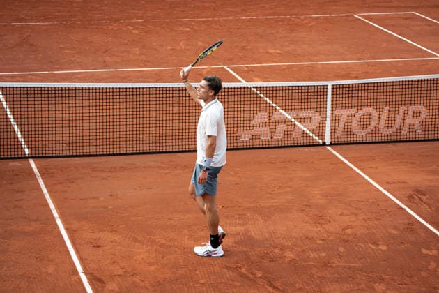 TENNIS : Open de Geneve - 19 05 2026 Raphael Collignon against Adrian Mannarino at the Gonet Geneva Open  Copyright: xTRISTANx