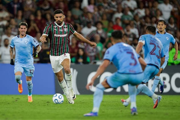 Soccer - Copa CONMEBOL Libertadores - Fluminense v Bolivar RIO DE JANEIRO, BRAZIL - MAY 19: IGNACIO of Fluminense controls the ball during the match between Fluminense and Bolivar as part of Copa CONMEBOL Libertadores at Maracana Stadium on May 19, 2026 in Rio de Janeiro, Brazil. Rio de Janeiro Maracana Stadium Brazil Copyright: xRuanoxCarneiroxRuanoxCarneirox