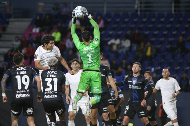 FBL CONMEBOL LIBERTADORES INDEPENDIENTE VALLE VS LIBERTAD Sangolqui, Tuesday, May 19, 2026 Independiente del Valle vs Libertad, for the Conmebol Libertadores Cup 2026, at Estadio Banco de Guayaquil Photos API Rolando Enriquez Sangolqui Pichincha Ecuador Copyright: xROLANDO-ENRIQUEZx