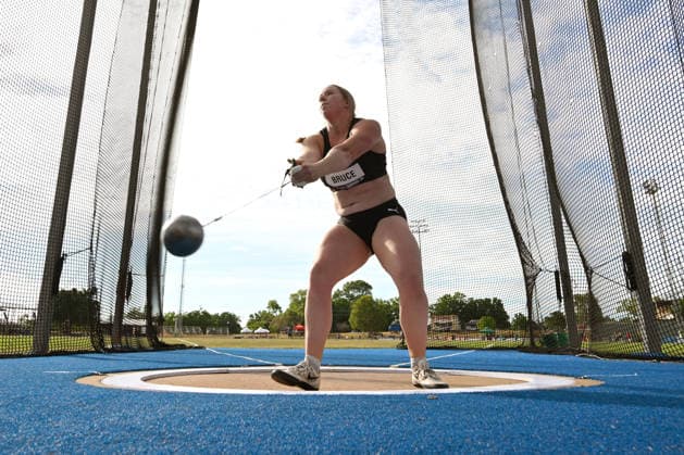 ATHLETICS OCEANIA CHAMPIONSHIPS, Lauren Bruce of New Zealand competes in the Women s Hammer Throw during the 2026 Oceania Athletics Championships at Arafura Stadium, Darwin, Wednesday, May 20, 2026. ( NO ARCHIVING DARWIN NORTHERN TERRITORY AUSTRALIA  Copyright: xJOELxCARRETTx 20260520176219073072