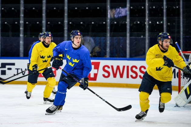 Ice Hockey, World Championship, National Team Sweden Training