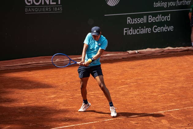 TENNIS : Open de Geneve - 20 05 2026 Stefanos Tsitsipas against Learner Tienat the Geneva Open 2026.  Copyright: xTristanxLapierrex
