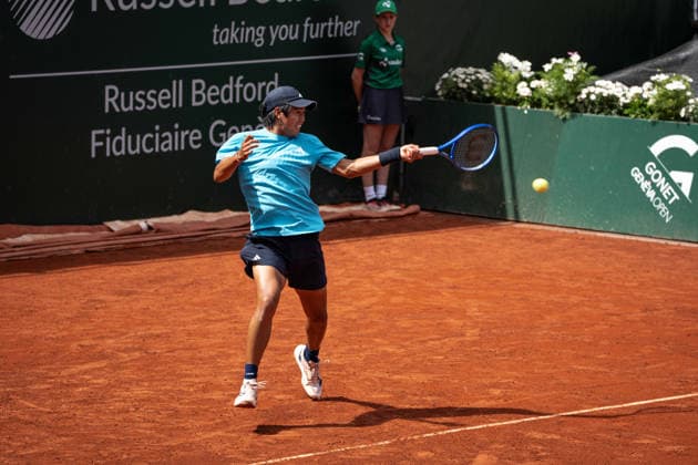 TENNIS : Open de Geneve - 20 05 2026 Stefanos Tsitsipas against Learner Tienat the Geneva Open 2026.  Copyright: xTristanxLapierrex