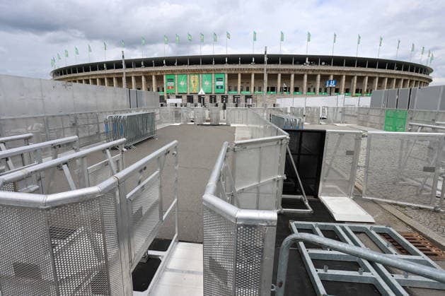 Football, DFB Cup Final, Bayern Munich - VfB Stuttgart, Impressions from Berlin