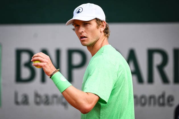 May 20, 2026, Paris, France, France: August HOLMGREN of Denmark during the third qualifying day of the Roland-Garros 2026, French Open 2026, Grand Slam tennis tournament at Roland-Garros Stadium on May 20, 2026 in Paris, France. Roland Garros 2026 - Qualifying Day 3  - ZUMAm308 20260520_zsp_m308_010 Copyright: xMatthieuxMirvillex