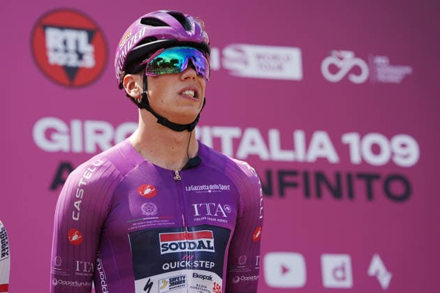 France™s Paul Magnier of Soudal Quick-Step during Stage 11 of the Giro d™Italia, from Porcari to Chiavari, Italy, Wednesday, May 20, 2026.  Copyright: xMassimoxPaolone LaPressex