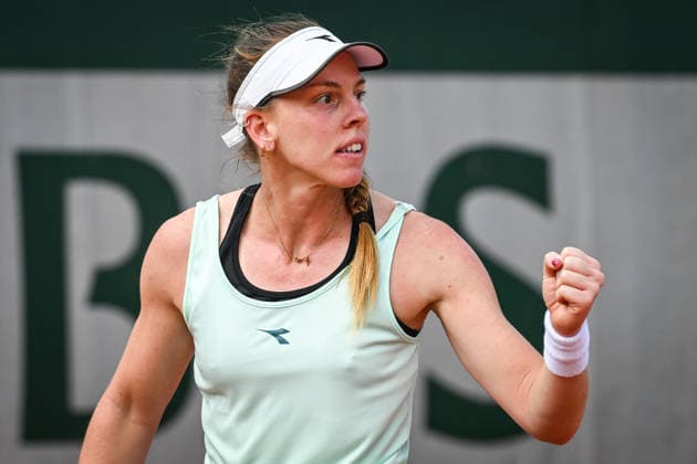 May 20, 2026, Paris, France, France: Despina PAPAMICHAIL of Greece celebrates his point during the third qualifying day of the Roland-Garros 2026, French Open 2026, Grand Slam tennis tournament at Roland-Garros Stadium on May 20, 2026 in Paris, France. Paris France - ZUMAm308 20260520_zsp_m308_018 Copyright: xMatthieuxMirvillex