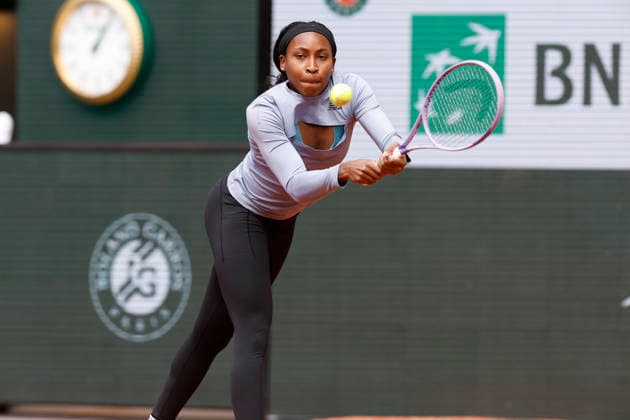 May 20, 2026, Paris, Paris, France: Coco GAUFF (USA) in action during training session on day 3 of the tennis Grand Slam of Roland Garros 2026, at Roland Garros Stadium - on April 16 2026 .Paris - France Paris France - ZUMAb253 20260520_zsp_b253_026 Copyright: xLoicxBaratouxx