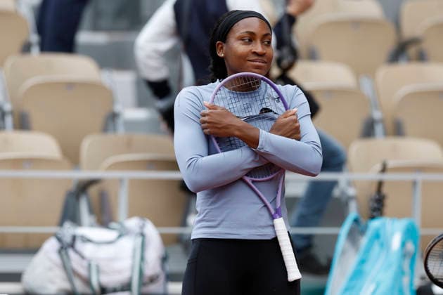 May 20, 2026, Paris, Paris, France: Coco GAUFF (USA) in action during training session on day 3 of the tennis Grand Slam of Roland Garros 2026, at Roland Garros Stadium - on April 16 2026 .Paris - France Paris France - ZUMAb253 20260520_zsp_b253_028 Copyright: xLoicxBaratouxx