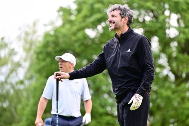 Soudal Open Golf SCHILDE, BELGIUM - MAY 20 : Mark Van Bommel pictured during the tee-off in the ProAm of the Soudal Open Golf at the Rinkven International Golf Club on May 20, 2026 in Schilde, Belgium, 20 05 2026 Schilde Belgium  Copyright: xPeterxDexVoechtx