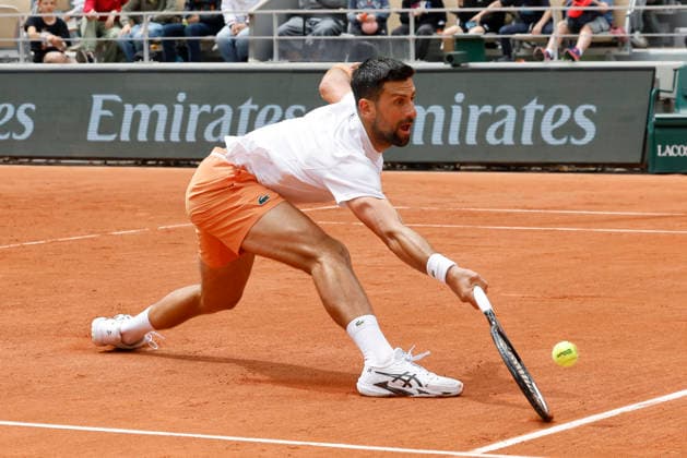 May 20, 2026, Paris, Paris, France: Novak DJOKOVIC (SRB) in action during training session on day 3 of the tennis Grand Slam of Roland Garros 2026, at Roland Garros Stadium - on April 16 2026 .Paris - France Paris France - ZUMAb253 20260520_zsp_b253_053 Copyright: xLoicxBaratouxx