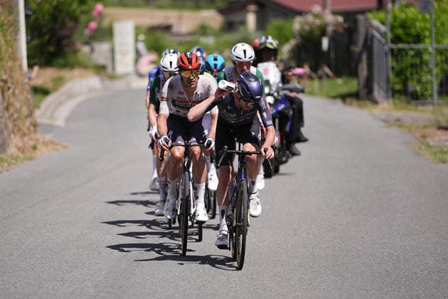 The race during Stage 11 of the Giro d™Italia, from Porcari to Chiavari, Italy, Wednesday, May 20, 2026.  Copyright: xMarcoxAlpozzi LaPressex