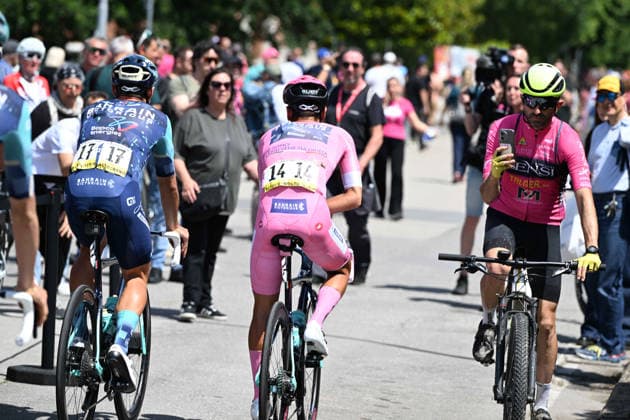 20-05-2026 Giro D italia; Tappa 11 Porcari - Chiavari; 2026, Bahrain Victorious; Eulalio, Afonso; Porcari; 