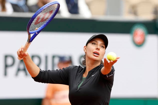 May 20, 2026, Paris, Paris, France: Aliaksandra SASNOVICH (RUS) )in action during day 3 of the qualifications of the tennis Grand Slam of Roland Garros 2026, at Roland Garros Stadium - on April 16 2026 .Paris - France Paris France - ZUMAb253 20260520_zsp_b253_054 Copyright: xLoicxBaratouxx