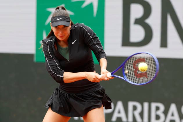 May 20, 2026, Paris, Paris, France: Oceane DODIN (FRA))in action during day 3 of the qualifications of the tennis Grand Slam of Roland Garros 2026, at Roland Garros Stadium - on April 16 2026 .Paris - France Paris France - ZUMAb253 20260520_zsp_b253_058 Copyright: xLoicxBaratouxx