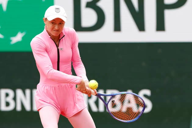 May 20, 2026, Paris, Paris, France: Aliaksandra SASNOVICH (RUS) )in action during day 3 of the qualifications of the tennis Grand Slam of Roland Garros 2026, at Roland Garros Stadium - on April 16 2026 .Paris - France Paris France - ZUMAb253 20260520_zsp_b253_055 Copyright: xLoicxBaratouxx