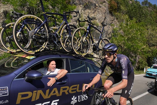 Australia™s William Lyndhurst Christopher Harper of Pinarello-Q36.5 Pro Cycling Team during Stage 11 of the Giro d™Italia, from Porcari to Chiavari, Italy, Wednesday, May 20, 2026.  Copyright: xMarcoxAlpozzi LaPressex