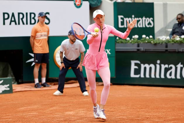 May 20, 2026, Paris, Paris, France: Aliaksandra SASNOVICH (RUS) )in action during day 3 of the qualifications of the tennis Grand Slam of Roland Garros 2026, at Roland Garros Stadium - on April 16 2026 .Paris - France Paris France - ZUMAb253 20260520_zsp_b253_066 Copyright: xLoicxBaratouxx