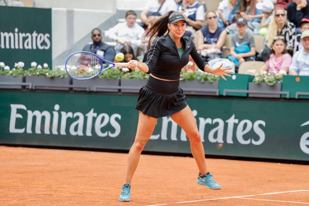 May 20, 2026, Paris, Paris, France: Oceane DODIN (FRA))in action during day 3 of the qualifications of the tennis Grand Slam of Roland Garros 2026, at Roland Garros Stadium - on April 16 2026 .Paris - France Paris France - ZUMAb253 20260520_zsp_b253_070 Copyright: xLoicxBaratouxx