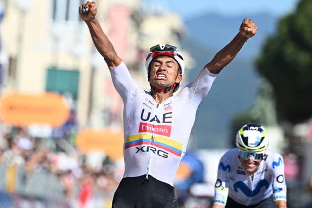 20-05-2026 Giro D italia; Tappa 11 Porcari - Chiavari; 2026, Uae Emirates - Xrg; Narvaez, Jhonnatan; Chiavari; 