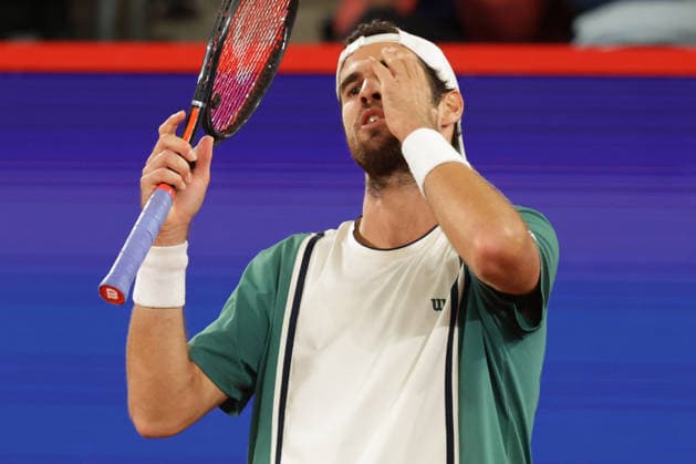 2026 05 20, xFSx, Bitpanda Open Hamburg ATP500, round of 16, mens tennis tournament in Hamburg , Am Rothembaum in Hamburg , Karen Khachanov disappointed, looking disappointed, dissapointed, sad, frustrated, frustrated, frustrated Copyright: HMBxMedia FernandoxSoares