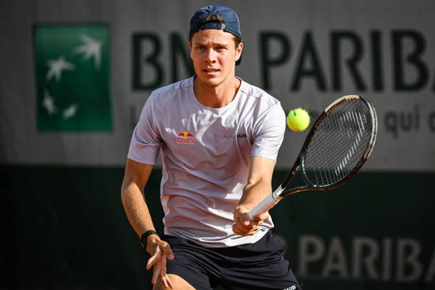 May 20, 2026, Paris, France, France: Joel SCHWAERZLER of Austria during the third qualifying day of the Roland-Garros 2026, French Open 2026, Grand Slam tennis tournament at Roland-Garros Stadium on May 20, 2026 in Paris, France. Paris France - ZUMAm308 20260520_zsp_m308_077 Copyright: xMatthieuxMirvillex