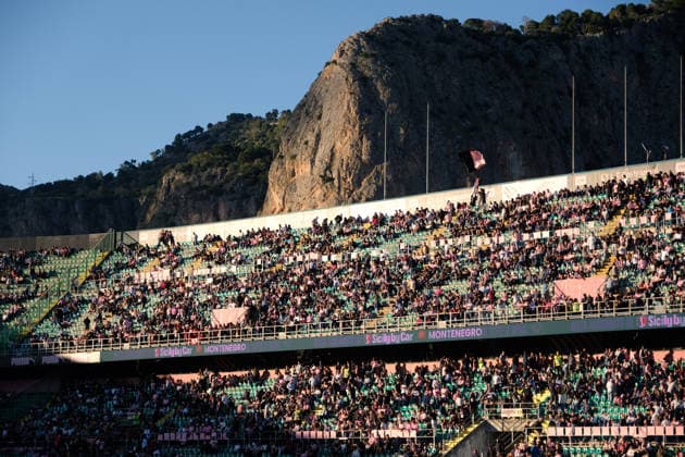 IPA84906968 - Palermo, Italy, 20 May 2026. Renzo Barbera Stadium, Palermo vs Catanzaro, match valid for the return semi-final of the 2025 2026 Serie B Play-Offs. In the photo: Palermo fans  Copyright: xFedericoxSerra IPAxSportx xx 84906968