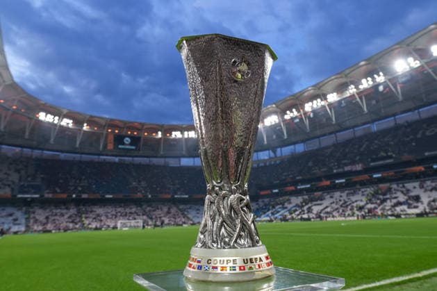 Cup in the background stadium panorama, wide angle, stands, seats, standing room, Turkey, football, UEFA Europa League, final, 2025 2026, SC Freiburg vs Aston Villa, 20 05 2026, TüpraÅü Stadium, BesiktaÅü Park, Istanbul Istanbul TüpraÅü Stadium, BesiktaÅü Park Istanbul Turkey Copyright: xArnexAmbergx