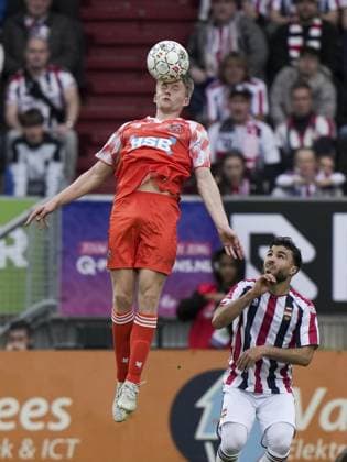 TILBURG - Nick Verschuren of FC Volendam during the promotion relegation play-off final match between Willem II and FC Volendam at the Koning Willem II Stadion on 20 May 2026 in Tilburg, the Netherlands. TOBIAS KLEUVER ANP Play-offs Promotion Relegation - FINAL 2025-2026 xVIxANPxSportx xxANPxIVx 558871862 originalFilename: 558871862.jpg