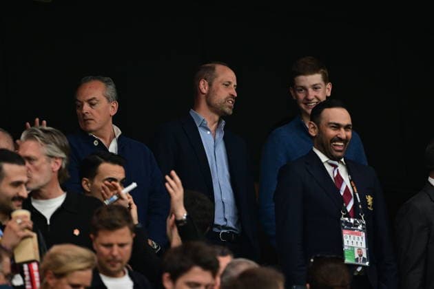 Freiburg v Aston Villa - UEFA Europa League final ISTANBUL, TURKIYE - MAY 20: Prince William of Wales watches the UEFA Europa League final match between Freiburg and Aston Villa at Besiktas Park in Istanbul, Turkiye, on May 20, 2026. Oguz Yeter Anadolu Istanbul Turkey. Editorial use only. Please get in touch for any other usage.  Copyright: x2026xAnadoluxOguzxYeterx