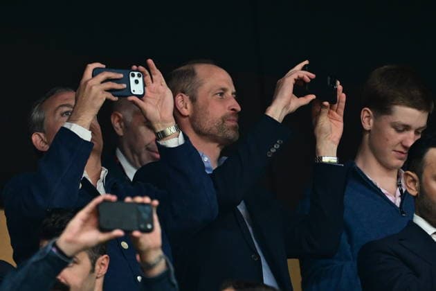 Freiburg v Aston Villa - UEFA Europa League final ISTANBUL, TURKIYE - MAY 20: Prince William of Wales watches the UEFA Europa League final match between Freiburg and Aston Villa at Besiktas Park in Istanbul, Turkiye, on May 20, 2026. Oguz Yeter Anadolu Istanbul Turkey. Editorial use only. Please get in touch for any other usage.  Copyright: x2026xAnadoluxOguzxYeterx