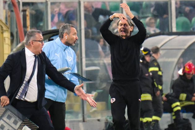 IPA84909440 - Palermo, Italy, 20 May 2026. Renzo Barbera Stadium, Palermo vs Catanzaro, match valid for the return semi-final of the 2025 2026 Serie B Play-Offs. In the photo: Filippo Inzaghi (coach of Palermo FC)  Copyright: xFedericoxSerra IPAxSportx xx 84909440