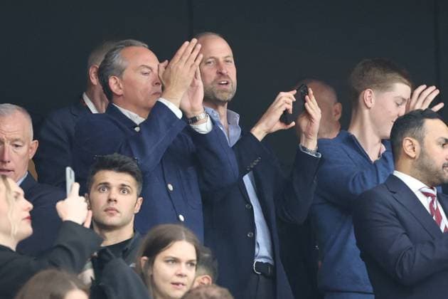 20.05.2026 - SOCCER - 2025-2026 UEFA EUROPA LEAGUE FINAL, SC Freiburg vs Aston Villa Prince William, a well-known Aston Villa supporter, attending the final in Istanbul and watching the match from the stands, actively supporting his team during the pre-match atmosphere. ISTANBUL ISTANBUL, BESIKTAS PARK TÜPRAS STADIUM BESIKTAS PARK TÜPRAS STADIUM TÜRKIYE