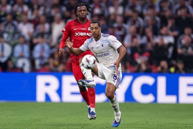 Youri Tielemans of Aston Villa controls the ball SC Freiburg v Aston Villa, UEFA Europa League, Final, Football, Besiktas Park, Istanbul, Turkiye - 20 May 2026Istanbul Besiktas Park United Kingdom EDITORIAL USE ONLY No use with unauthorised audio, video, data, fixture lists, club league logos or live services. Online in-match use limited to 120 images, no video emulation. No use in betting, games or single club league player publications. Copyright: xRaddadxJebarah Shutterstockx 16883158ag