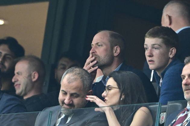 Freiburg v Aston Villa - UEFA Europa League final ISTANBUL, TURKIYE - MAY 20: Prince William of Wales watches the UEFA Europa League final match between Freiburg and Aston Villa at Besiktas Park in Istanbul, Turkiye, on May 20, 2026. Serhat Cagdas Anadolu Istanbul Turkey. Editorial use only. Please get in touch for any other usage.  Copyright: x2026xAnadoluxSerhatxCagdasx