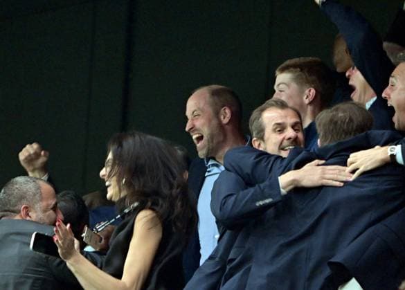 Freiburg v Aston Villa - UEFA Europa League final ISTANBUL, TURKIYE - MAY 20: Prince William of Wales celebrates after Aston Villa s goal the UEFA Europa League final match between Freiburg and Aston Villa at Besiktas Park in Istanbul, Turkiye, on May 20, 2026. Serhat Cagdas Anadolu Istanbul Turkey. Editorial use only. Please get in touch for any other usage.  Copyright: x2026xAnadoluxSerhatxCagdasx