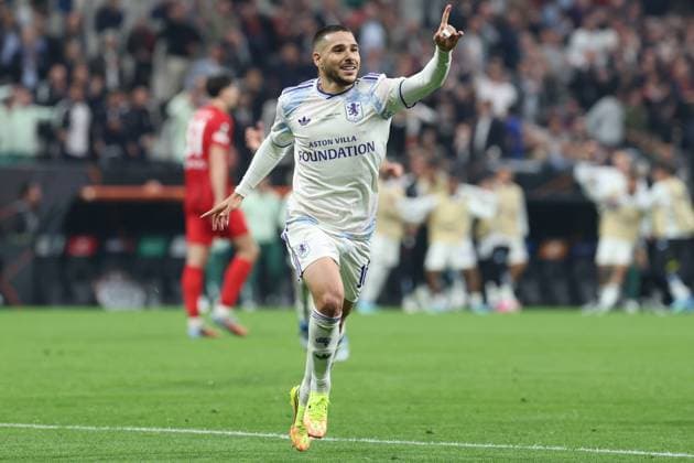 20.05.2026 - SOCCER - 2025-2026 UEFA EUROPA LEAGUE FINAL, SC Freiburg vs Aston Villa Emi Buendia of Aston Villa celebrates his team s second goal ISTANBUL ISTANBUL, BESIKTAS PARK TÜPRAS STADIUM BESIKTAS PARK TÜPRAS STADIUM TÜRKIYE