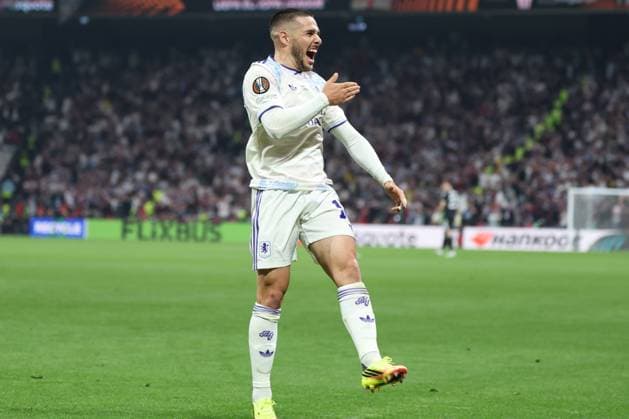 20.05.2026 - SOCCER - 2025-2026 UEFA EUROPA LEAGUE FINAL, SC Freiburg vs Aston Villa Emi Buendia of Aston Villa celebrates his team s second goal ISTANBUL ISTANBUL, BESIKTAS PARK TÜPRAS STADIUM BESIKTAS PARK TÜPRAS STADIUM TÜRKIYE