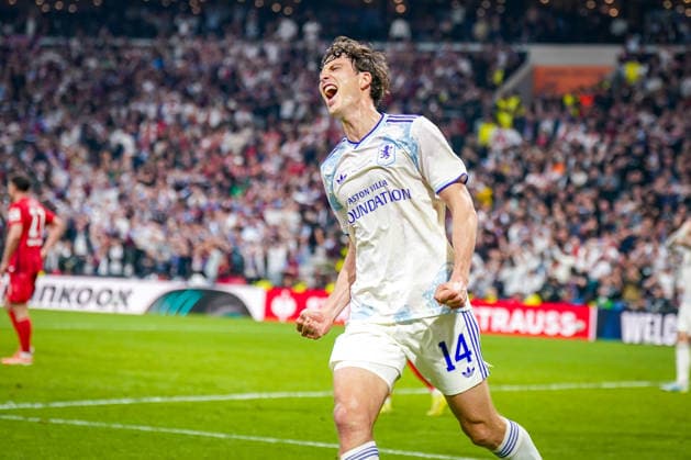 Turkey Football UEFA Europa League 2025 2026, Final in Istanbul SC Freiburg vs Aston Villa Tüpras Stadyumu Istanbul Pau Torres Aston Villa, 14 Joy, emotions, jubilation Copyright: xJOERANxSTEINSIEKx