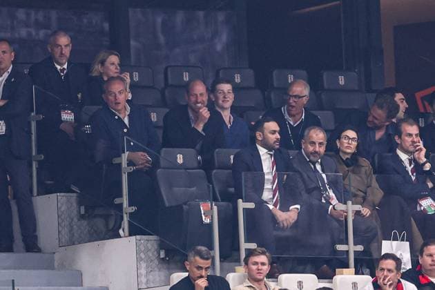 Prince Williams watches on SC Freiburg v Aston Villa, UEFA Europa League, Final, Football, Besiktas Park, Istanbul, Turkiye - 20 May 2026Istanbul Besiktas Park United Kingdom EDITORIAL USE ONLY No use with unauthorised audio, video, data, fixture lists, club league logos or live services. Online in-match use limited to 120 images, no video emulation. No use in betting, games or single club league player publications. Copyright: xRaddadxJebarah Shutterstockx 16883158ci