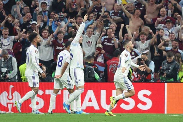 20 05 2026, xrekx, Football Europa League Final 2026, SC Freiburg Aston Villa v l jubilation, joy about winning the Europa League DFL DFB REGULATIONS PROHIBIT ANY USE OF PHOTOGRAPHS as IMAGE SEQUENCES and or QUASI VIDEO Istanbul