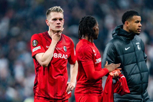 20 05 2026, SC Freiburg vs Aston Villa, UEFA Europa League Final, Final Matchday Matthias Ginter SC Freiburg, 28 disappointed after the final whistle Copyright: xBahhoxKarax