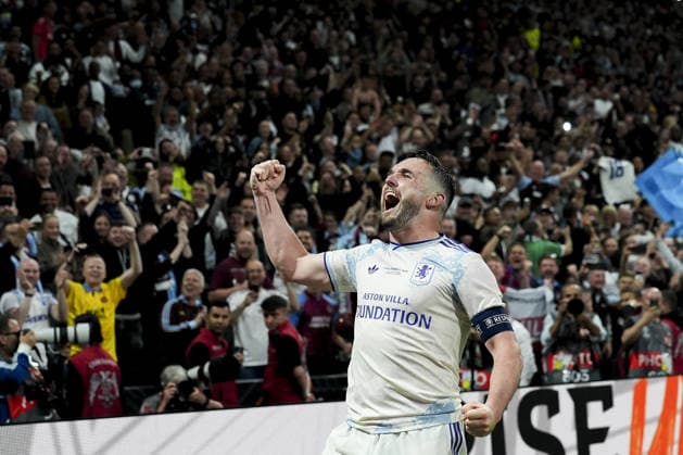 Aston Villa win UEFA Europa League title ISTANBUL, TURKIYE - MAY 21: John McGinn of Aston Villa celebrates after defeating Freiburg 3-0 to win the UEFA Europa League final match at Besiktas Park in Istanbul, Turkiye, on May 21, 2026. Arife Karakum Anadolu Istanbul Turkey. Editorial use only. Please get in touch for any other usage.  Copyright: x2026xAnadoluxArifexKarakumx