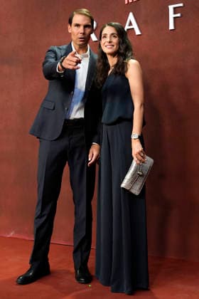 Rafa Nadal and Xisca Perello attend RAFA premiere. May 20, 2026. (20260521396)