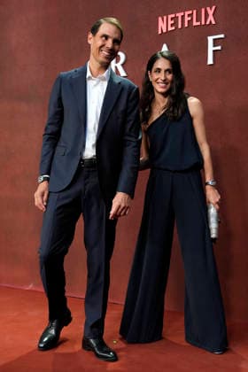 Rafa Nadal and Xisca Perello attend RAFA premiere. May 20, 2026. (20260521440)