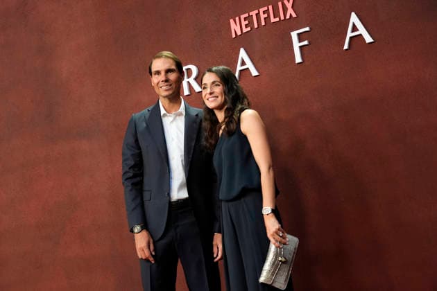 Rafa Nadal and Xisca Perello attend RAFA premiere. May 20, 2026. (20260521428)
