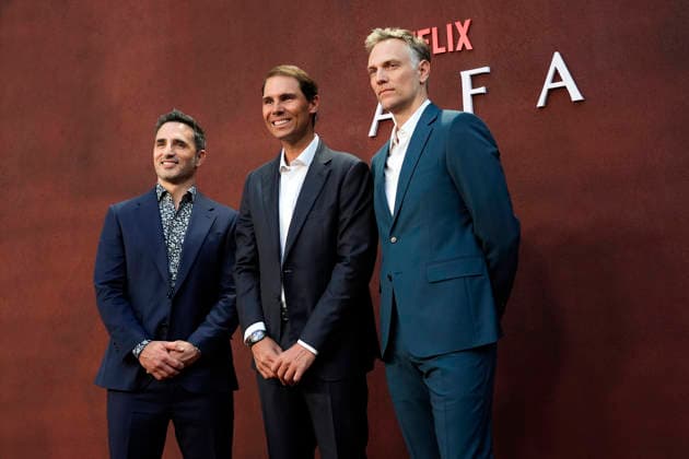 RAFA premiere in Madrid. Diego Avalos, Rafa Nadal and Zach Heinzerling attend RAFA premiere. May 20, 2026. (ALTERPHOTOS Acero) MadridSpain  Copyright: xAcerox