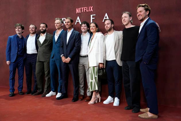 RAFA premiere in Madrid. Rafa Nadal (c) attends RAFA premiere. May 20, 2026. (ALTERPHOTOS Acero) MadridSpain  Copyright: xAcerox