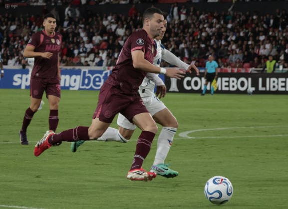 FBL COPA LIBERTADORES LIGA DE QUITO VS LANUS May 20, 2026 Meeting between Liga de Quito vs Lanus of Argentina for Copa Libertadores at the Rodrigo Paz stadium QUITO PICHINCHA ECUADOR Copyright: xHENRYxLAPOx